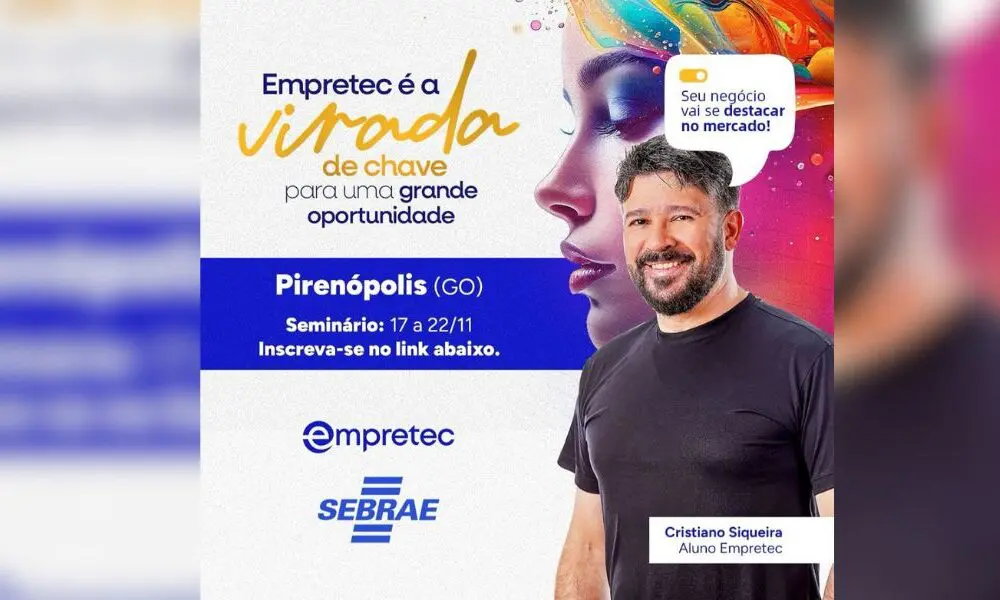 Empretec chega a Pirenópolis com foco em empreendedorismo