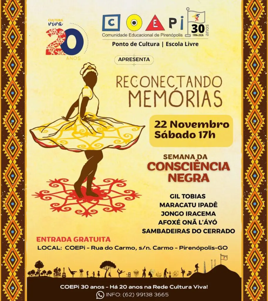 Reconectando Memórias celebra cultura afro-brasileira