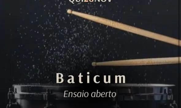 Muzza recebe ensaio aberto do Coletivo Baticum