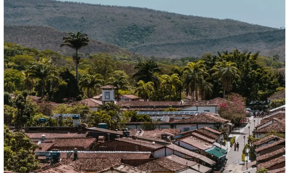 Rua do Lazer e os morros: cartão-postal vivo de Pirenópolis