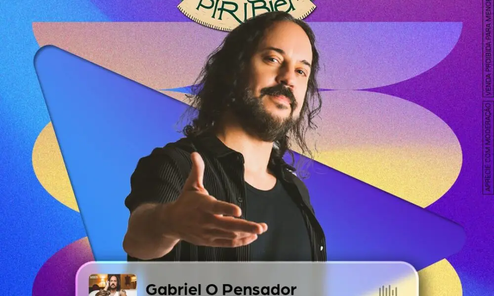 Gabriel O Pensador é atração do PiriBier 2026 em Pirenópolis
