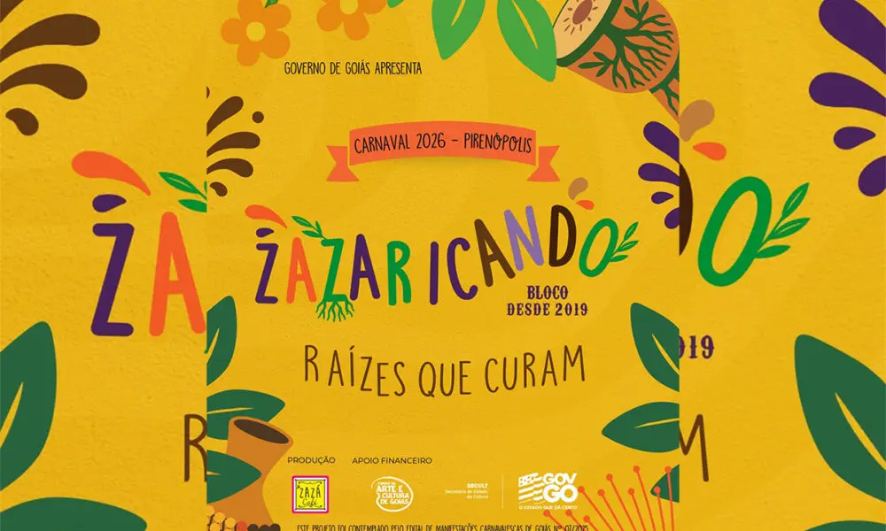 Bloco Zazaricando integra agenda do Carnaval 2026 em Pirenópolis