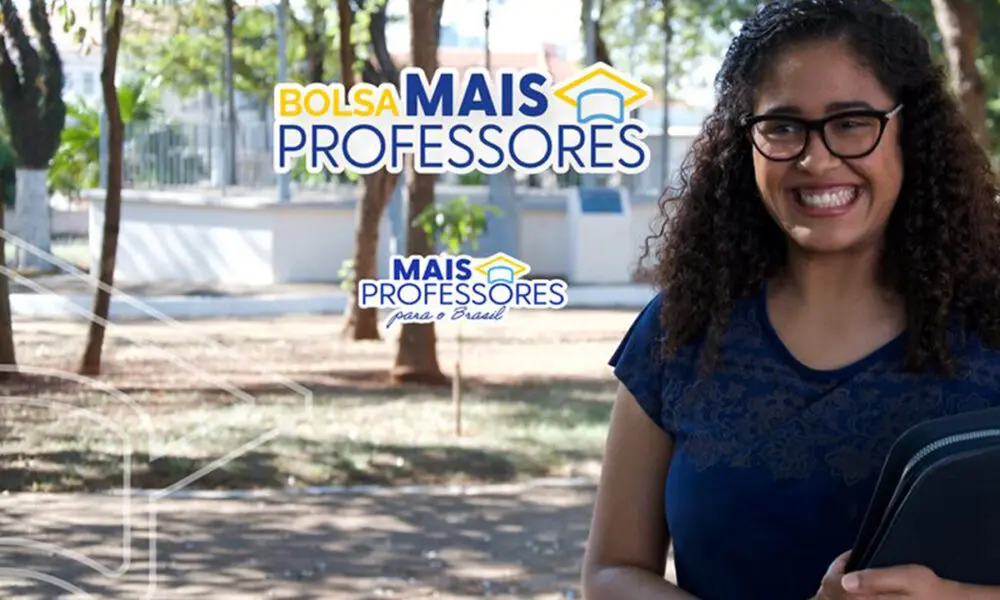 Inscrições abertas para o programa Bolsa Mais Professores
