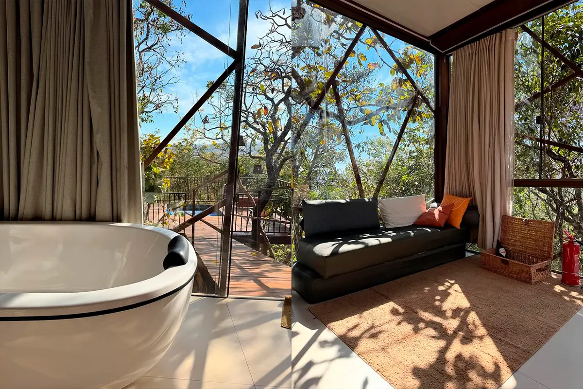 Cabana Energia em Pirenópolis entrega imersão no cerrado