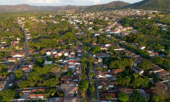 Centro histórico de Pirenópolis visto de cima