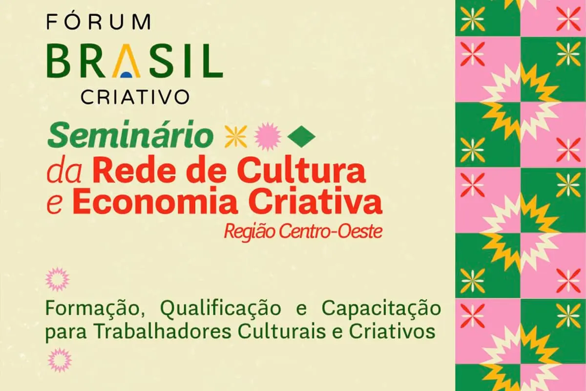 Fórum Brasil Criativo reúne cultura em Goiânia gratuita
