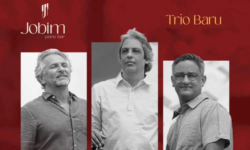 Jobim Piano Bar recebe Trio Baru em Pirenópolis