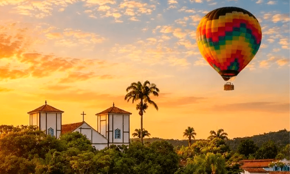 Balão em Pirenópolis conquista prêmio Tripadvisor 5 anos