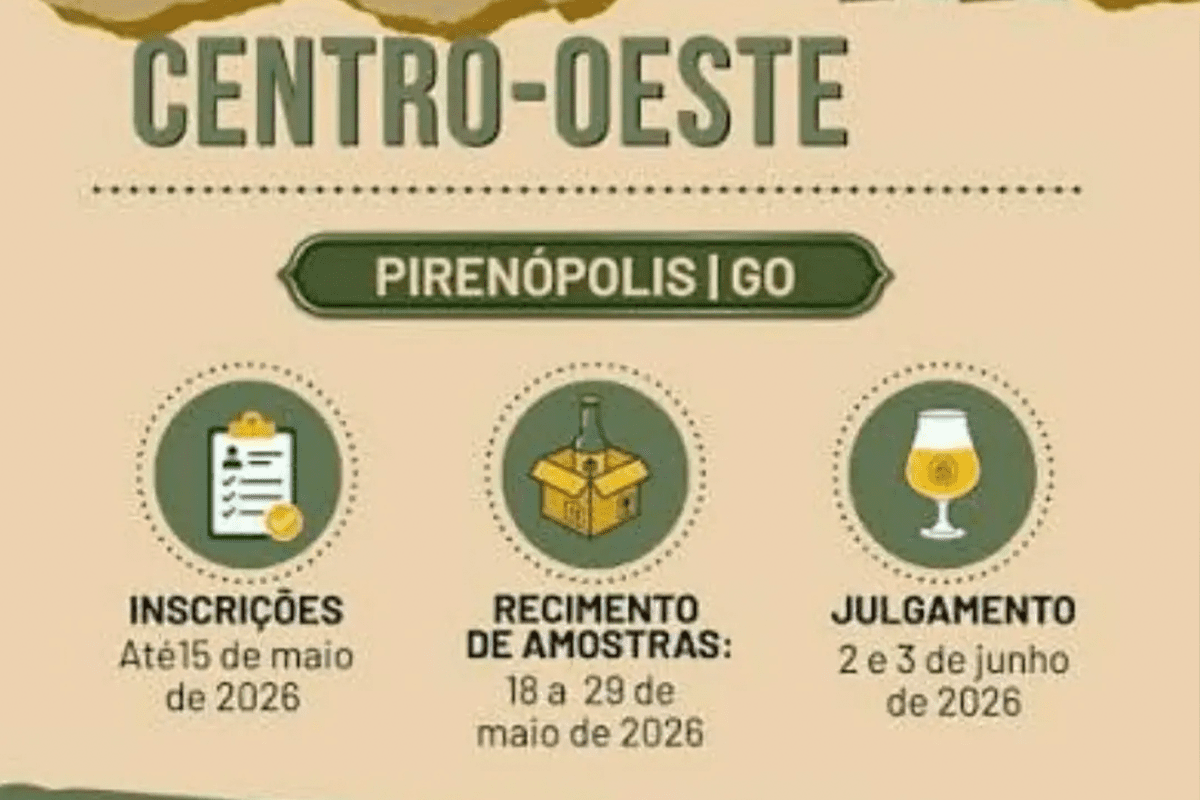 Copa Cerveja Brasil 2026 chega a Pirenópolis com congresso