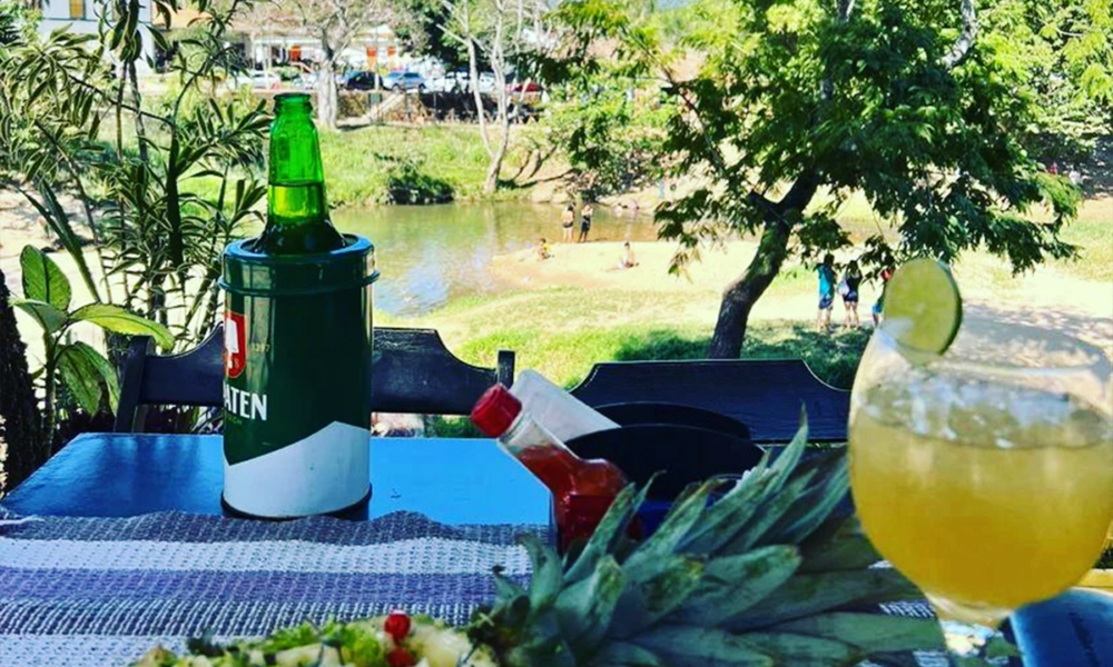 Observatório Piri: bar à beira do Rio das Almas em Pirenópolis