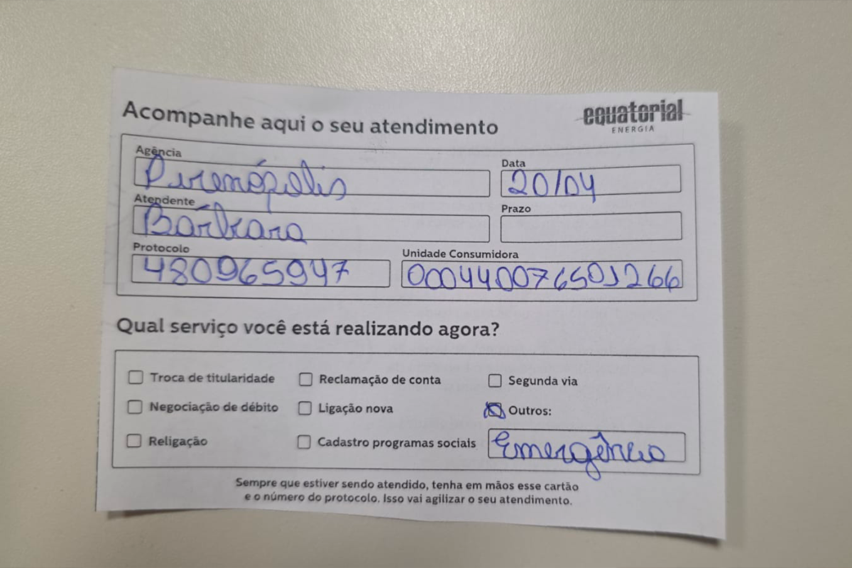 Oscilação de energia afeta bairros de Pirenópolis
