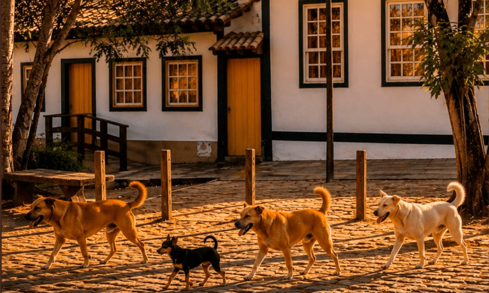 PiriCastra Consciente alerta sobre riscos de cães soltos