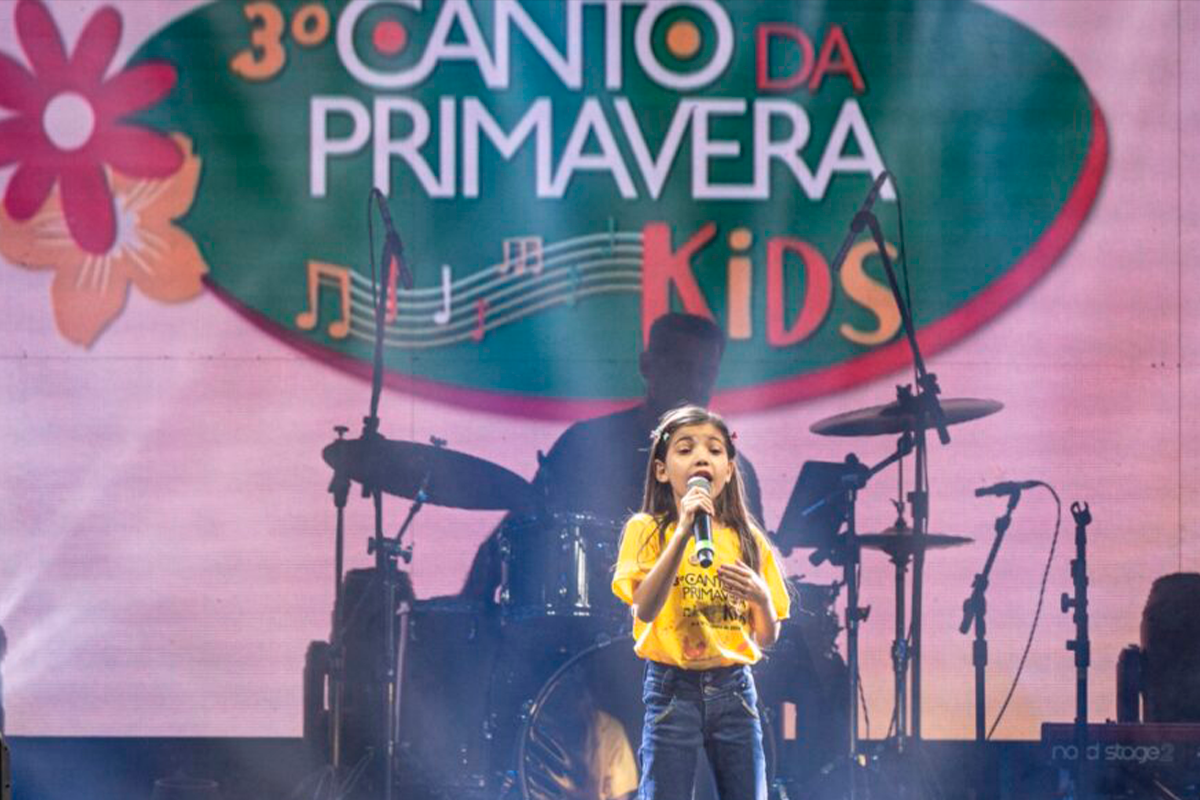 Canto da Primavera Kids abre inscrições em Goiás