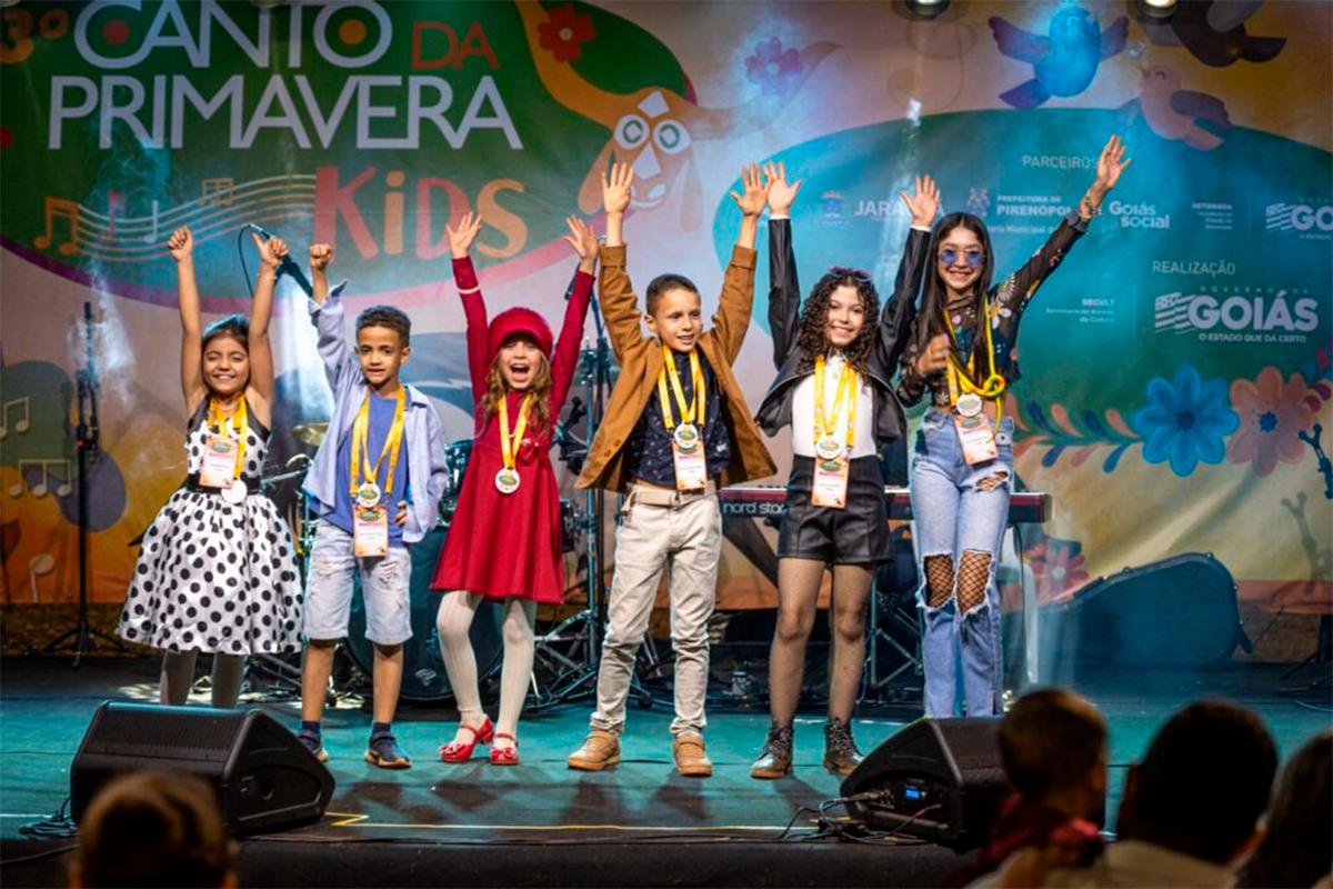 Canto da Primavera Kids abre inscrições em Goiás