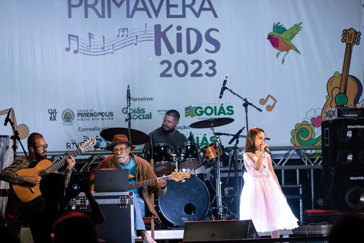Canto da Primavera Kids abre inscrições em Goiás