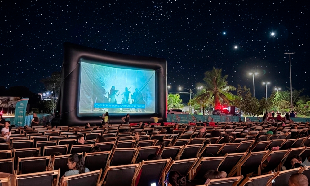Cinema ao Ar Livre em Pirenópolis