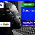 Curso de Sonorização abre inscrições para formação gratuita