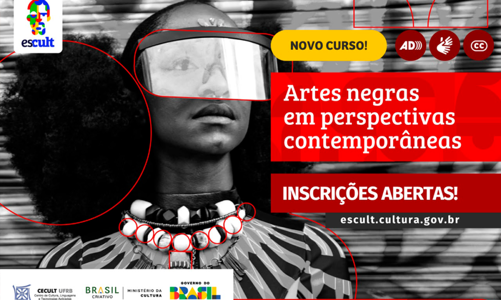 Curso gratuito de Artes Negras abre inscrições com 160 horas de formação