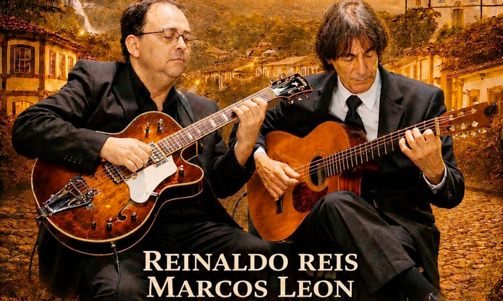 Duo Brasil faz apresentação gratuita em Pirenópolis nesta sexta-feira
