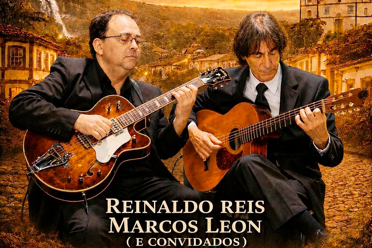 Duo Brasil faz apresentação gratuita em Pirenópolis nesta sexta-feira