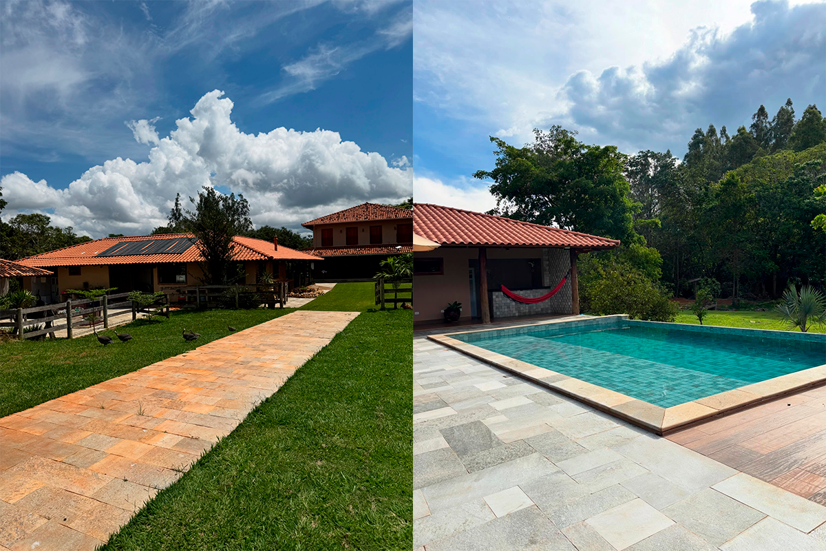 O Espaço Grendale é um refúgio em meio à natureza de Pirenópolis, ideal para hospedagem, eventos e celebrações especiais. Um ambiente que combina tranquilidade, conforto e cenários encantadores do Cerrado goiano.