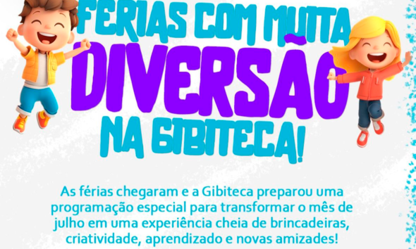 Férias na Gibiteca começam com programação gratuita