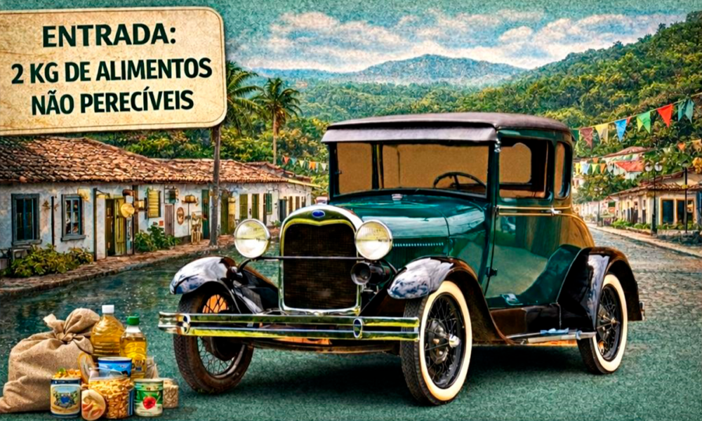 Interclubes Car Show reúne veículos antigos em Pirenópolis