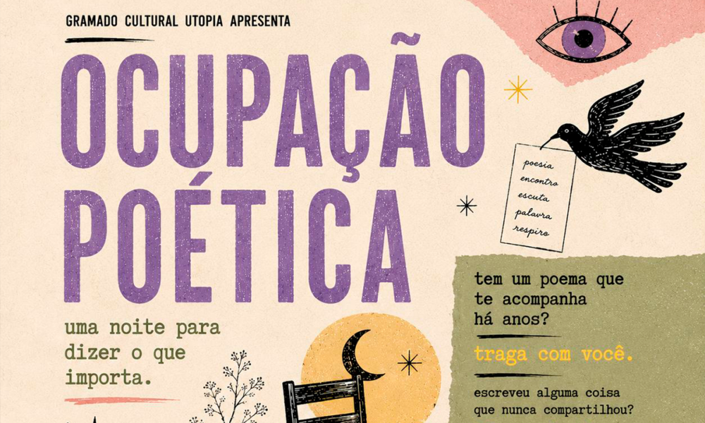 Ocupação Poética reúne arte e encontros no Utopia em Pirenópolis