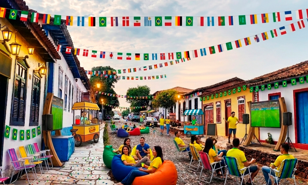 Onde assistir à Copa? Veja 10 lugares em Pirenópolis