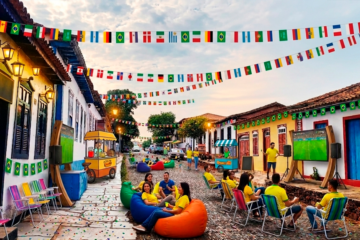 Onde assistir à Copa? Veja 10 lugares em Pirenópolis