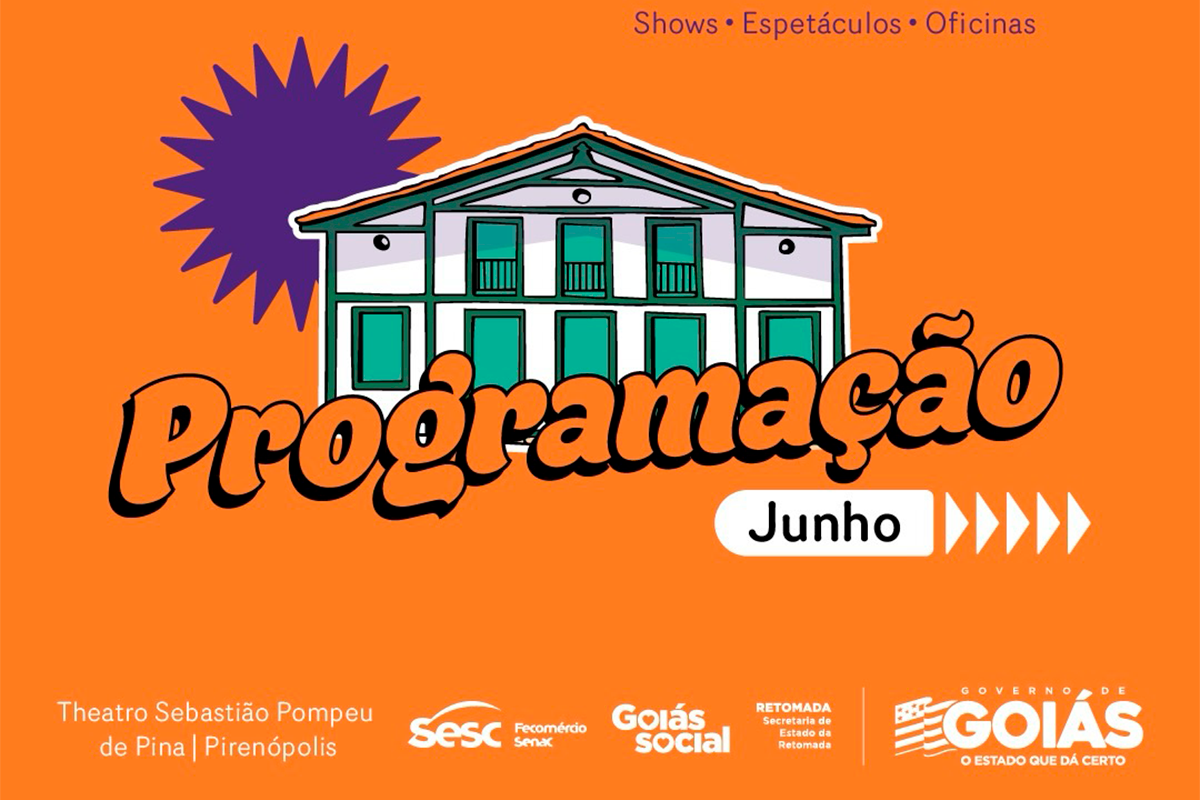 Programação de junho leva música e teatro a Pirenópolis com atrações imperdíveis
