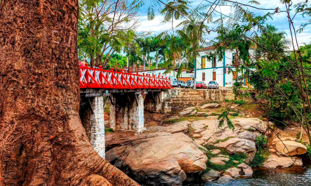 Beira Rio de Pirenópolis revela um dos cenários mais fotografados da cidade