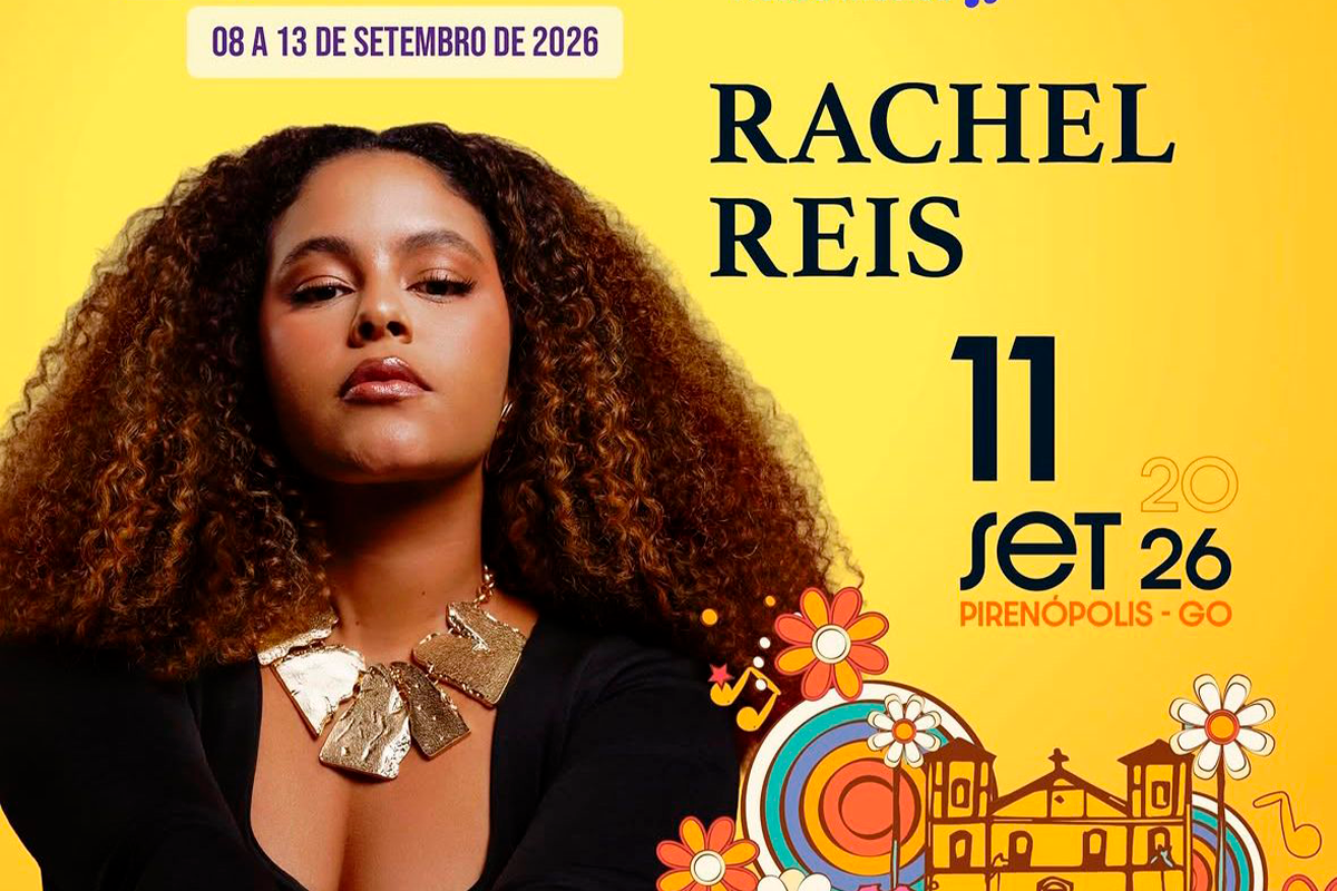 Canto da Primavera 2026 em Pirenópolis confirma Rachel Reis, IZA e Gilsons