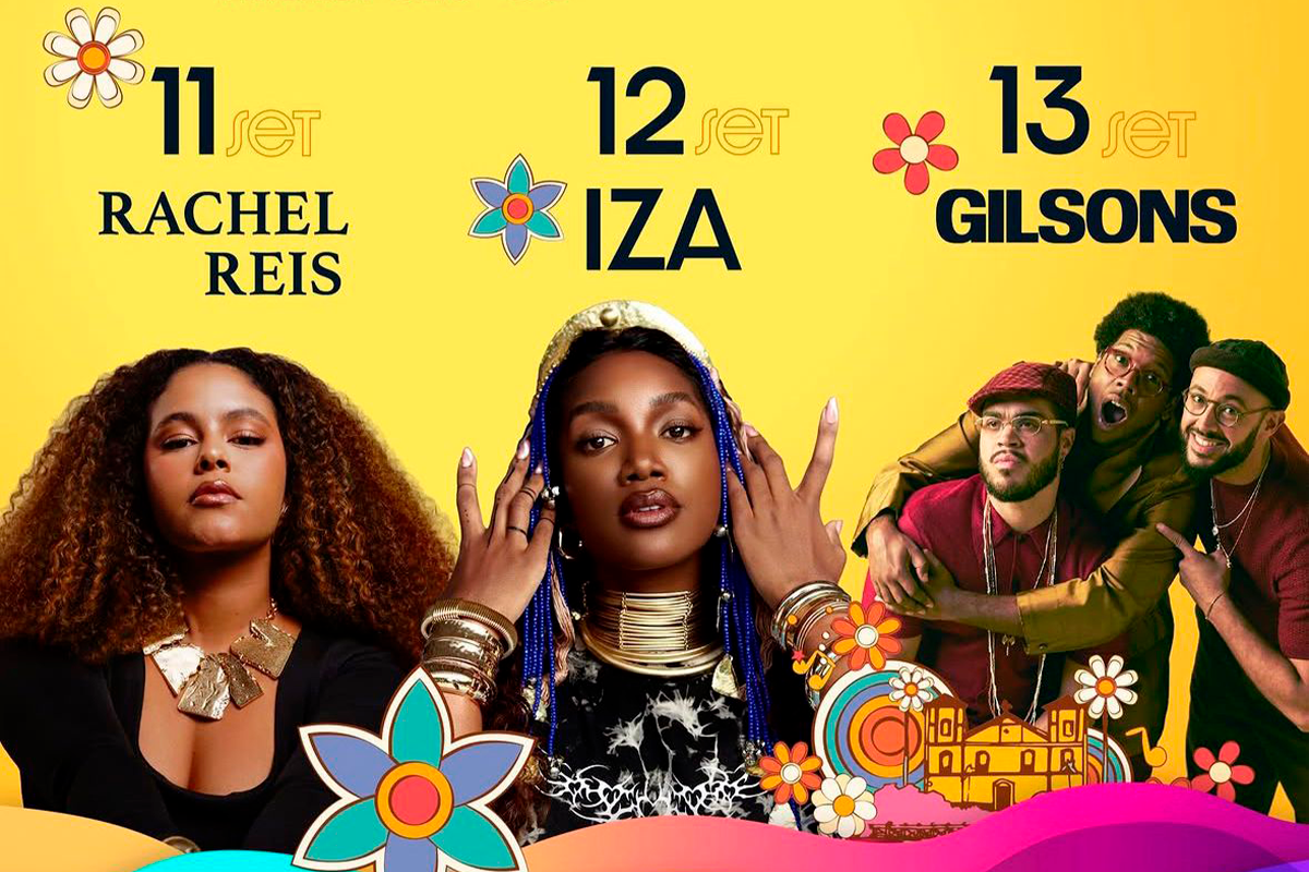 Canto da Primavera 2026 em Pirenópolis confirma Rachel Reis, IZA e Gilsons