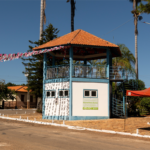 Coreto de Lagolândia, Lagolândia, Pirenópolis, distrito de Pirenópolis, turismo cultural, patrimônio histórico, praça de Lagolândia, interior de Goiás, Portal Piri