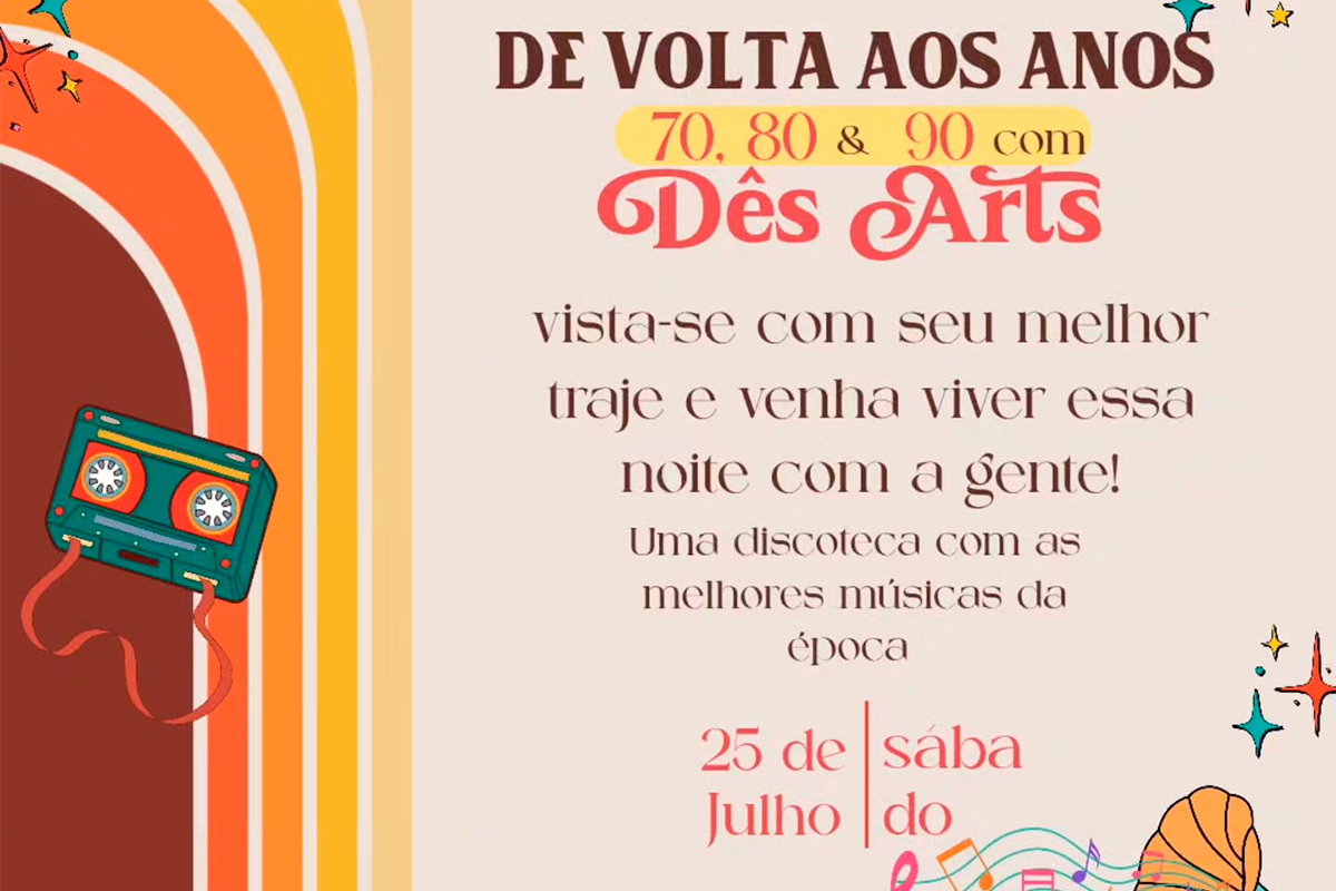 Discoteca em Pirenópolis anima noite no Dês Arts