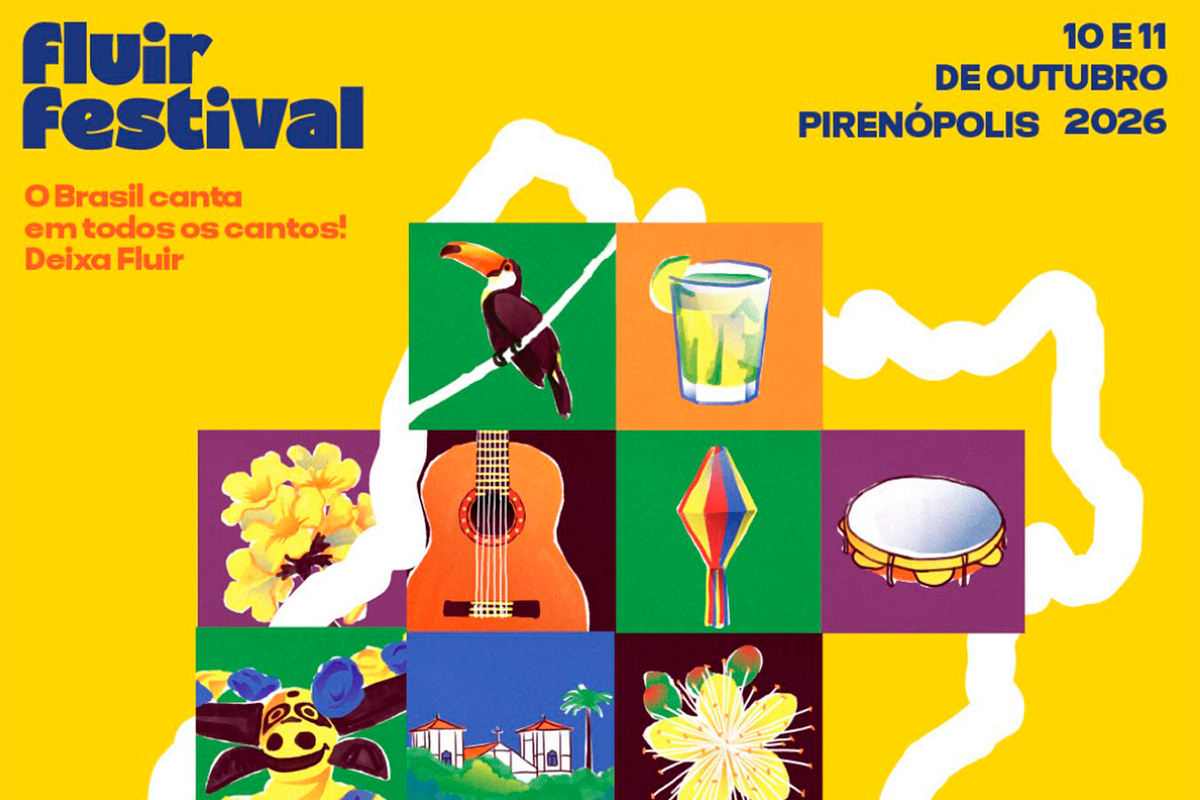 Fluir Festival Pirenópolis: 2 dias de música em outubro