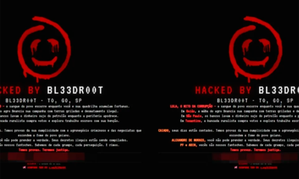 Hackers ameaçam Lula, Caiado e Moraes após invadir site de prefeitura em Goiás