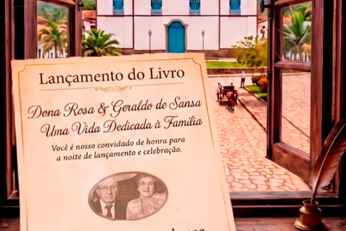 Lançamento de livro acontece dia 25 de julho em Pirenópolis