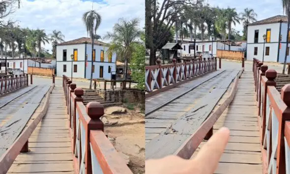 Piri na Tela alerta para falta de manutenção em ponte histórica Piri na Tela alerta para falta de manutenção em ponte histórica