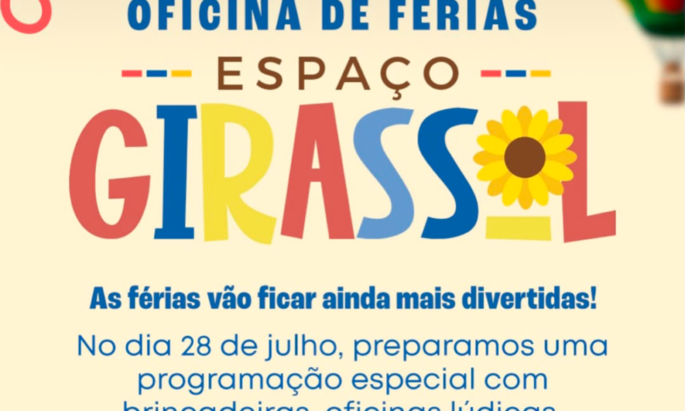 Prefeitura de Pirenópolis realiza Oficina de Férias hoje