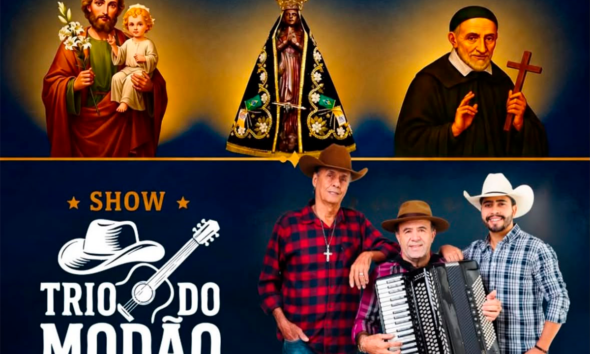 Trio do Modão se apresenta hoje em Goianópolis, Pirenópolis