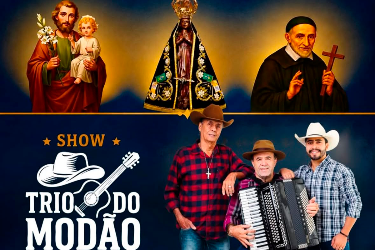 Trio do Modão se apresenta hoje em Goianópolis, Pirenópolis