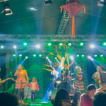Zabumba de Chita abre show da Banda Rastapé no Arraiá da Dica