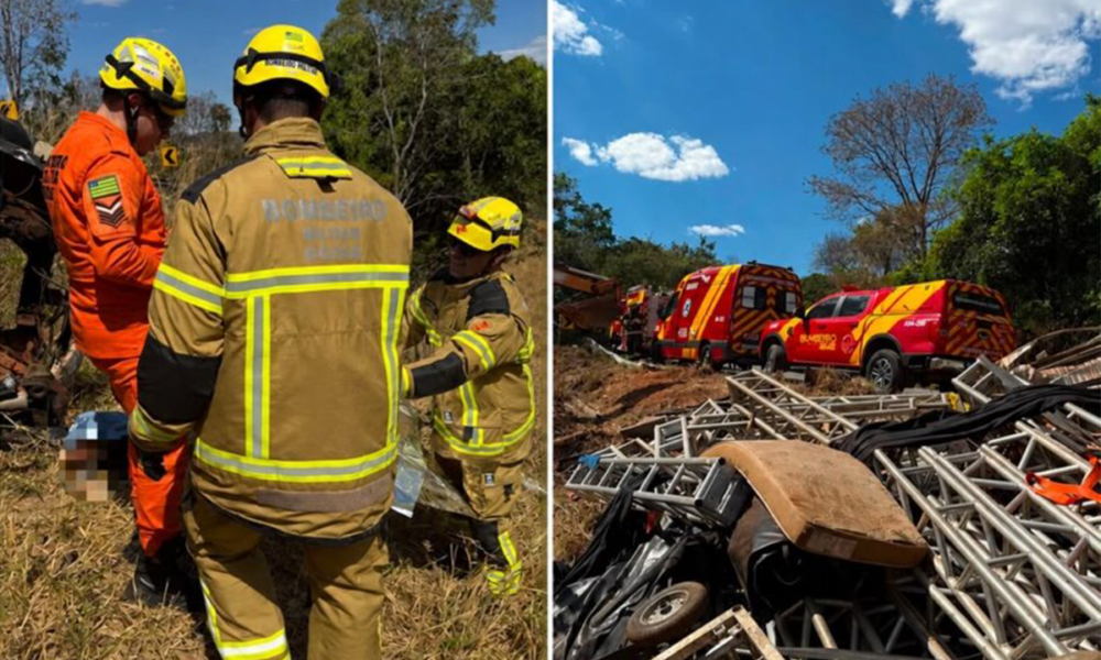 Acidente na GO-338: 1 morto e 4 feridos em Pirenópolis