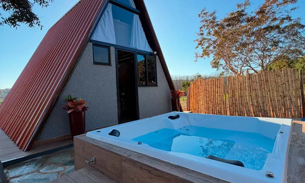 Cabana Barros oferece refúgio para casais em Pirenópolis