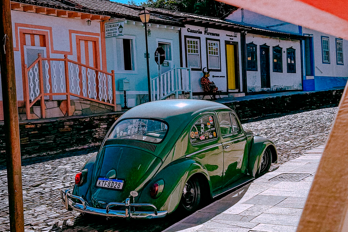 Fusca em Pirenópolis: por que o clássico virou símbolo da cidade