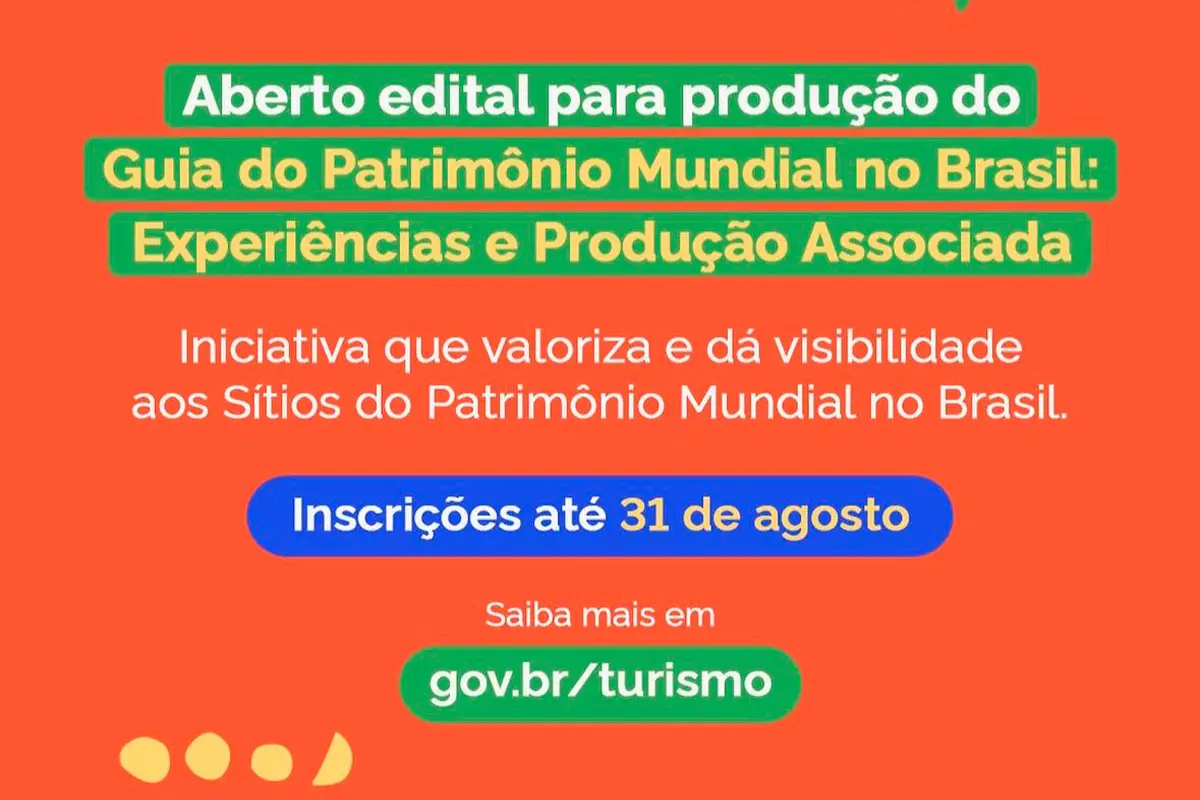 Patrimônio Mundial no Brasil ganha novo guia turístico