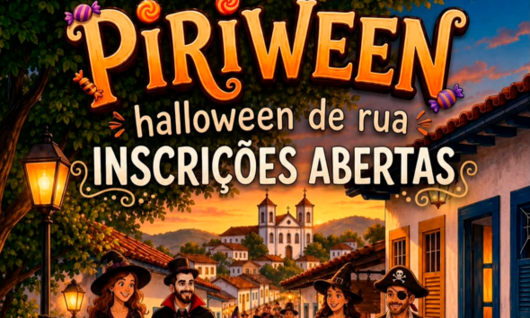 Piriween 2026 terá Halloween de rua em Pirenópolis Piriween 2026 terá Halloween de rua em Pirenópolis