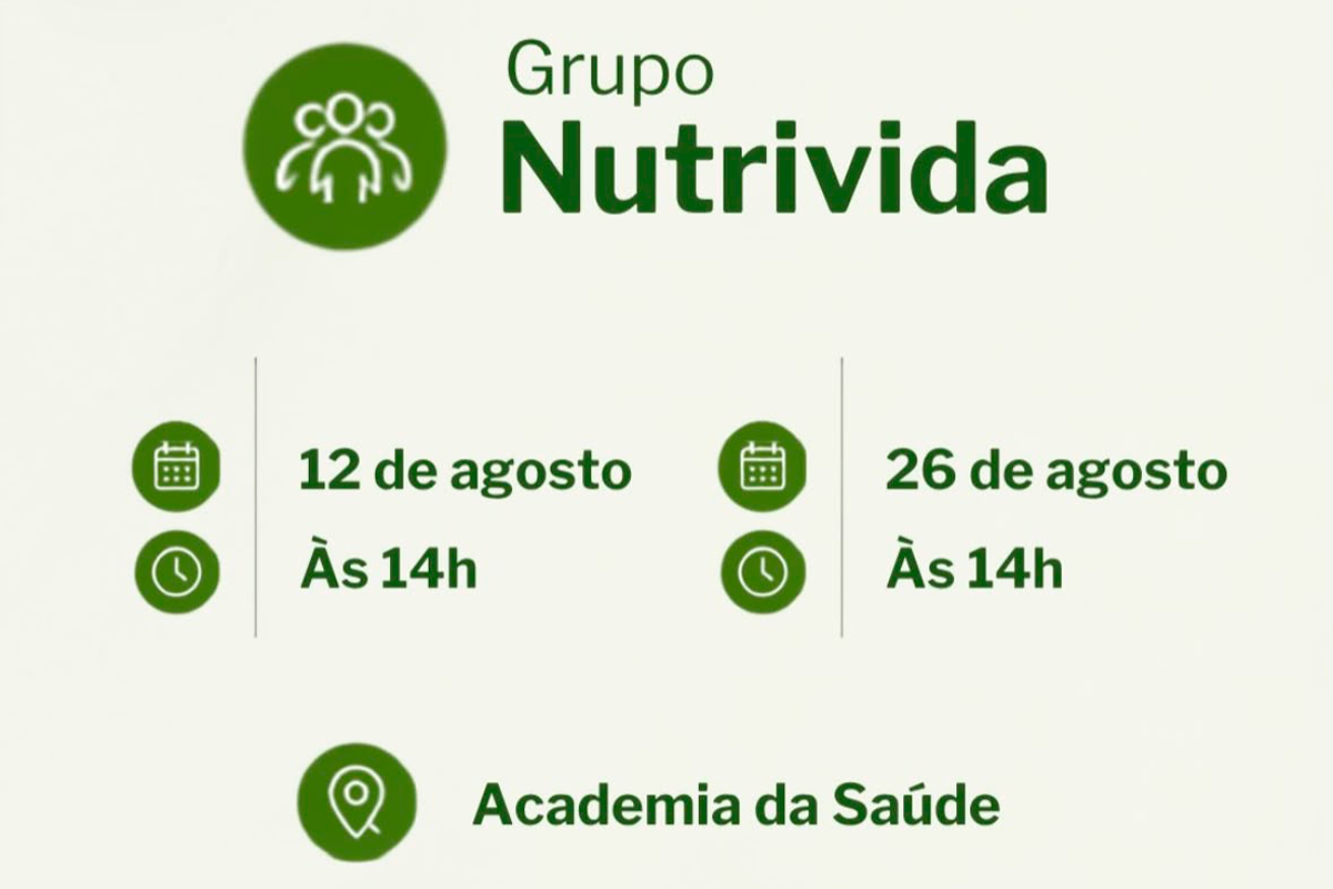 Prefeitura de Pirenópolis Lança Grupo Nutrivida para Apoio à Saúde